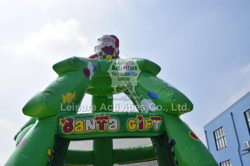 Mini Inflatable Bouncy Castle Christmas Tree Mini Inflatable Bouncy Castle Christmas Tree